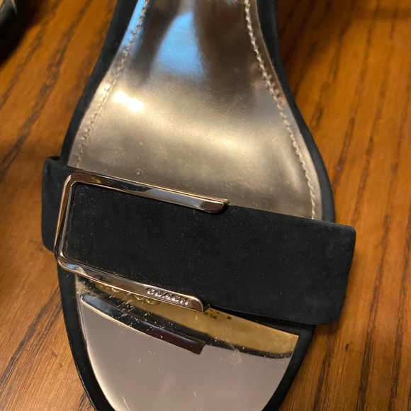 Coach black velvet heels - Picture 6 of 7